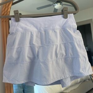 Periwinkle Lululemon Pace Rival Skirt